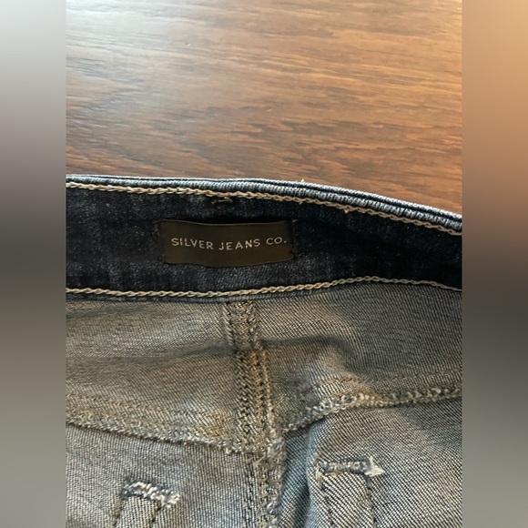 Silver Jeans Co Dark Wash Skinny Jeans - Picture 6 of 7